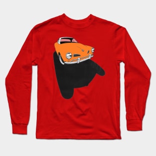 Geo3Doodles Orange KG Doodle Long Sleeve T-Shirt